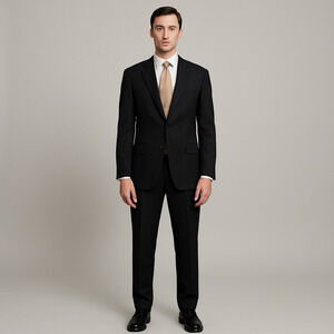 Bill Blass Gold Silk Tie